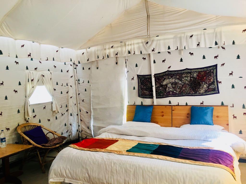 Tatva Bir Tents And Hotel Kangar Eksteriør bilde